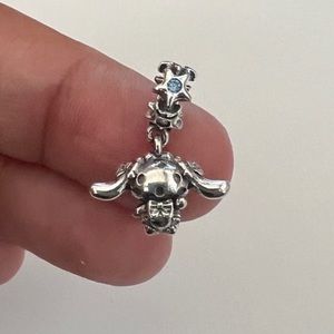 Cinnamoroll Sanrio Silver Dangle Charm